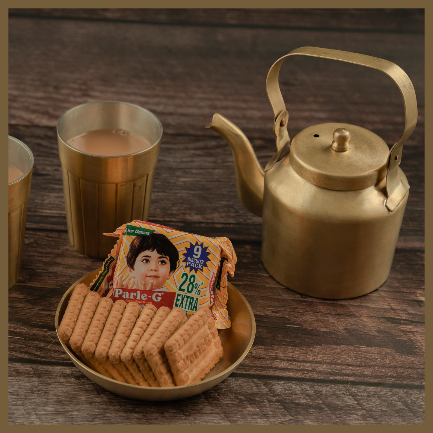 Pital Ketalee with Tea Glasses