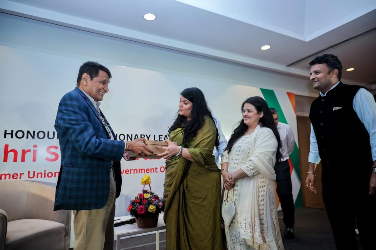 Felicitation of Shri Suresh Prabhu