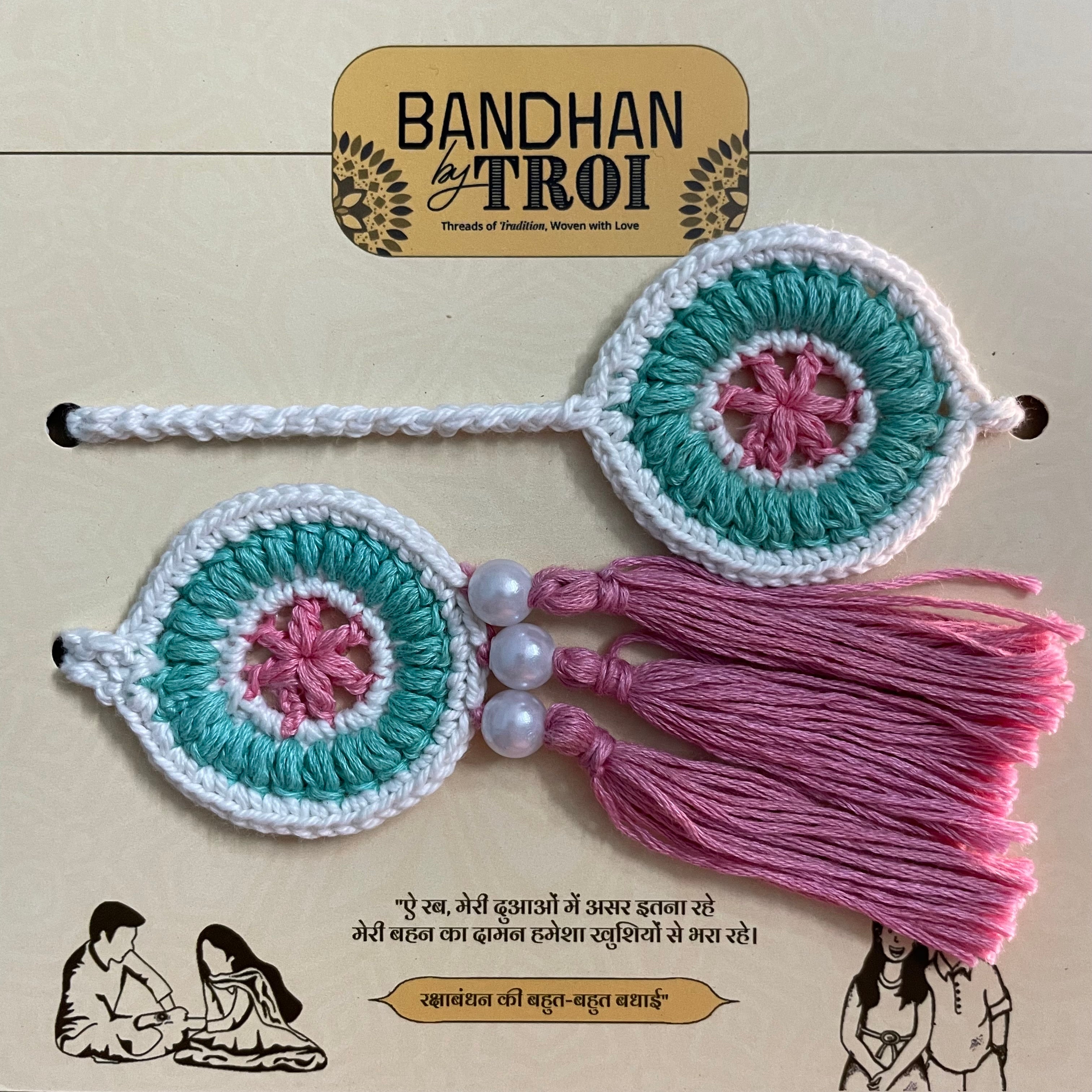 Bhai-Bhabhi Rakhi Set