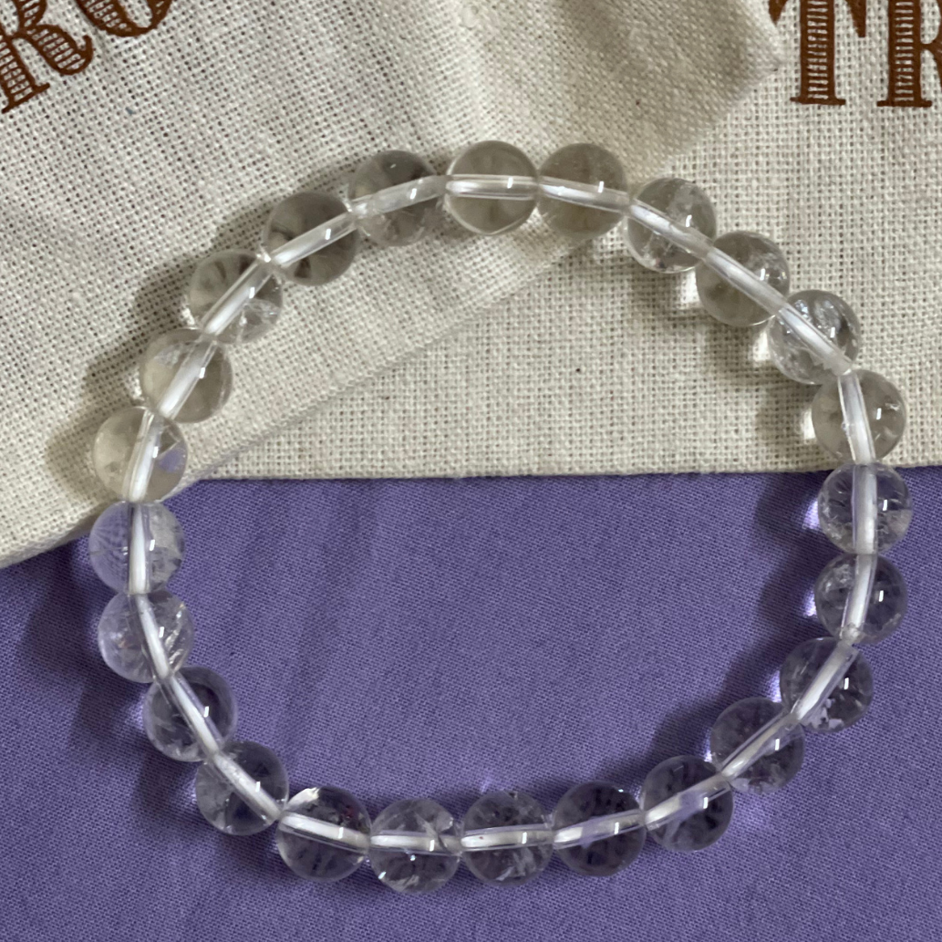 Clear Quartz Amplifier Bracelet