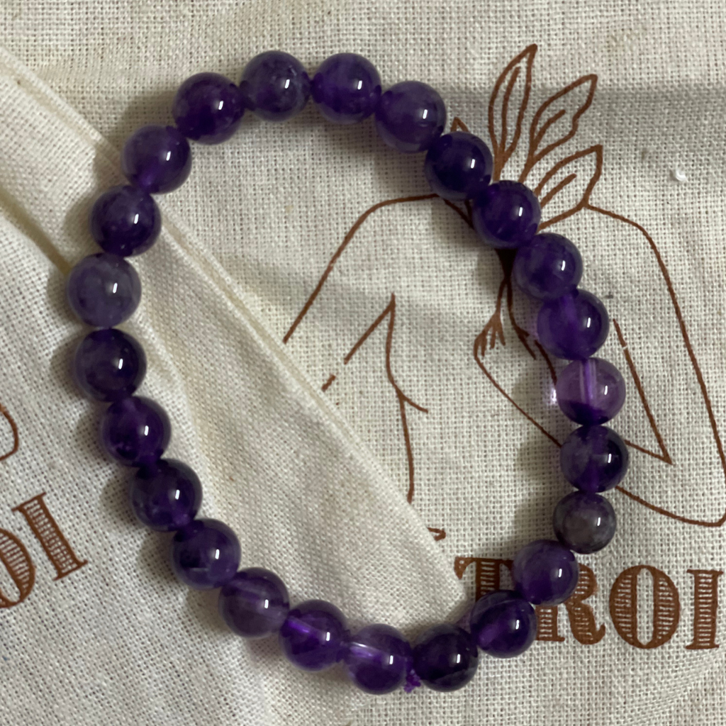 Amethyst Aura Shield Bracelet