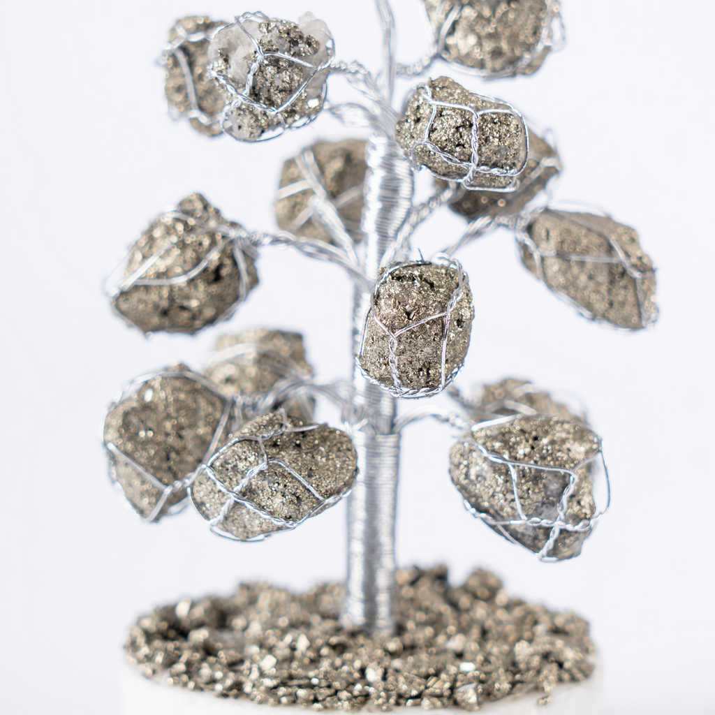 "Golden Growth" – Pyrite Tree