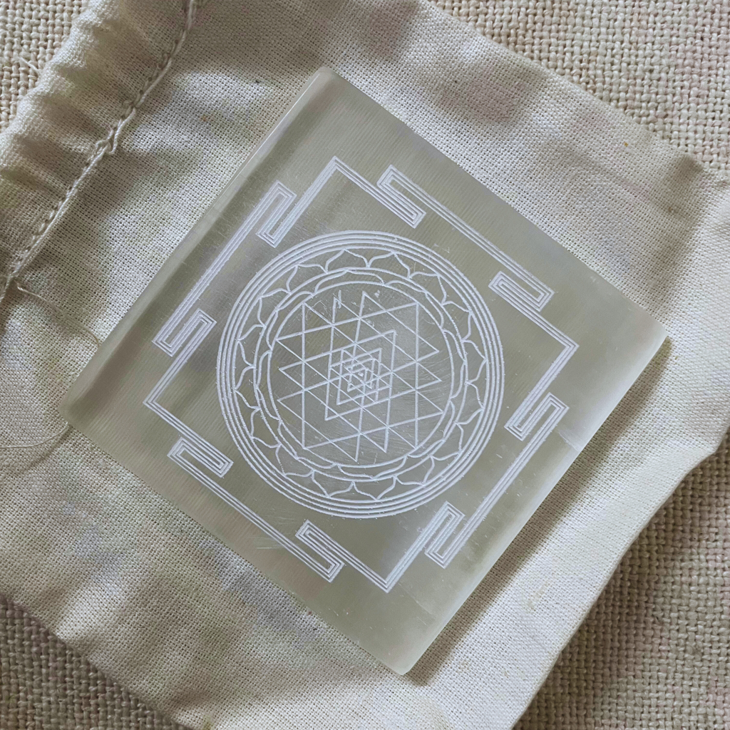 Selenite Plate