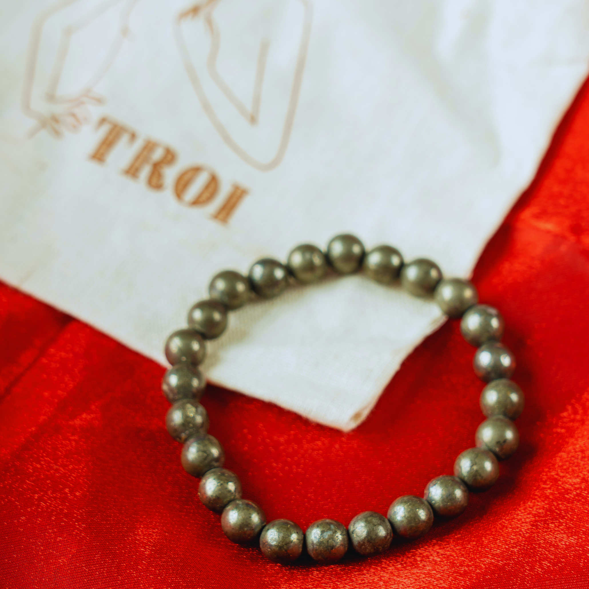Pyrite Protection & Prosperity Bracelet