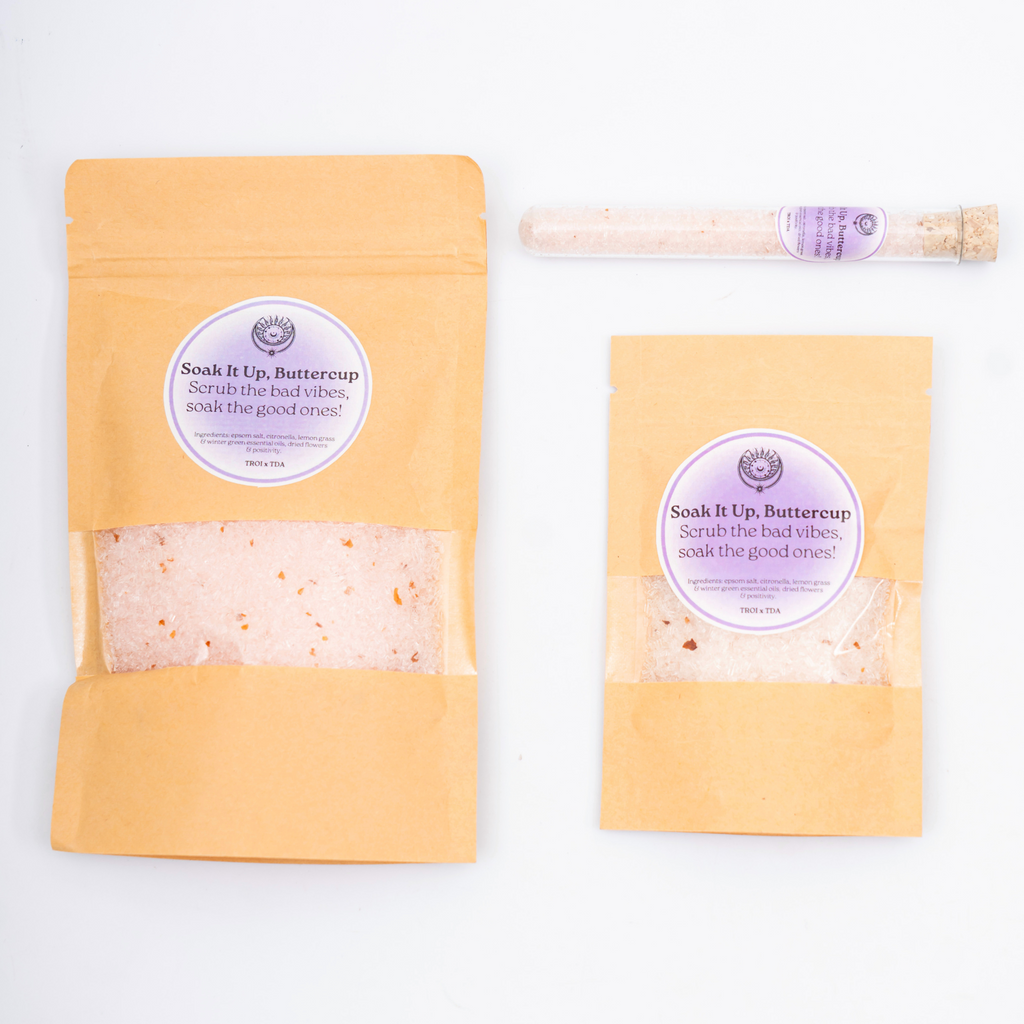 "Soak It Up, Buttercup" Bath Salt
