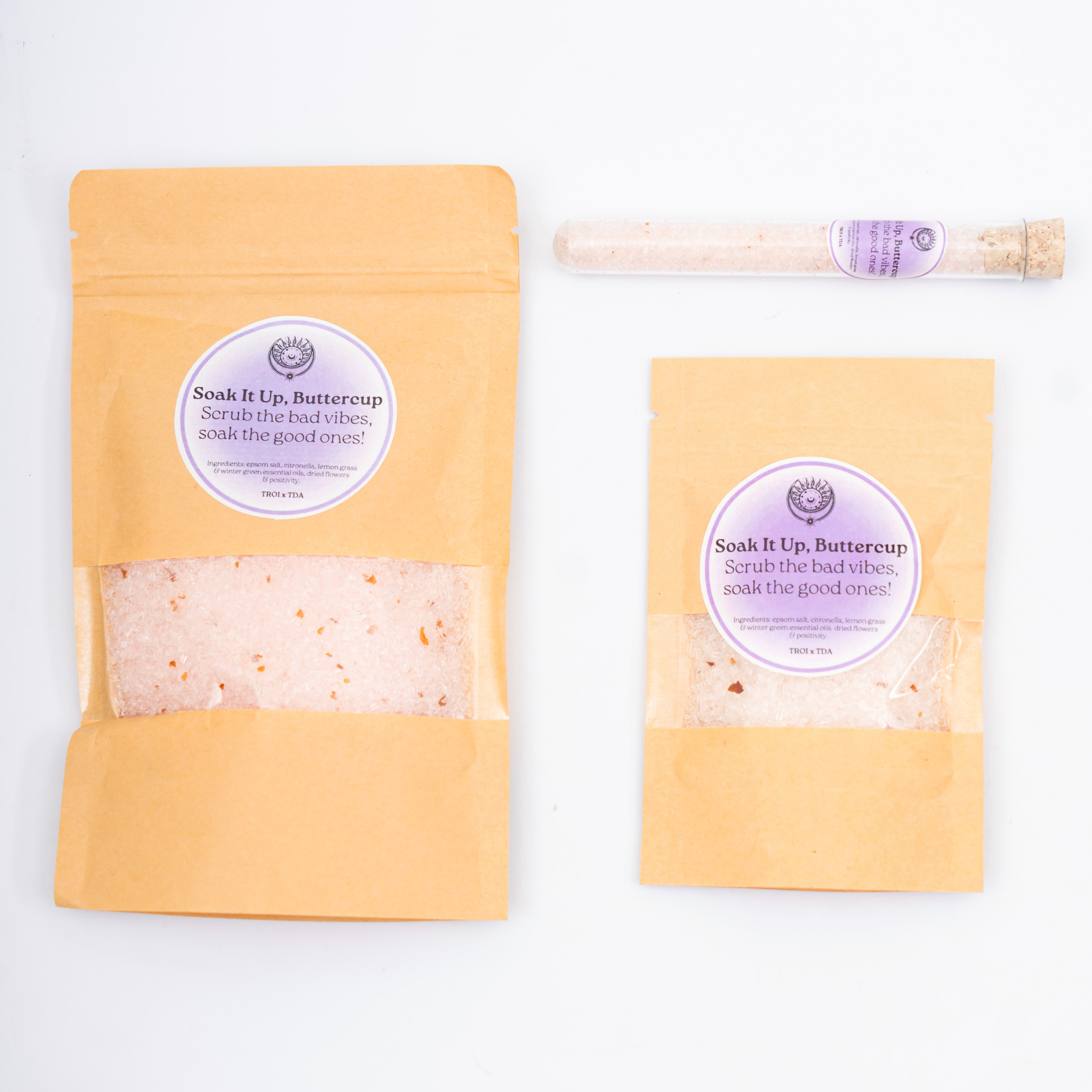 "Soak It Up, Buttercup" Bath Salt