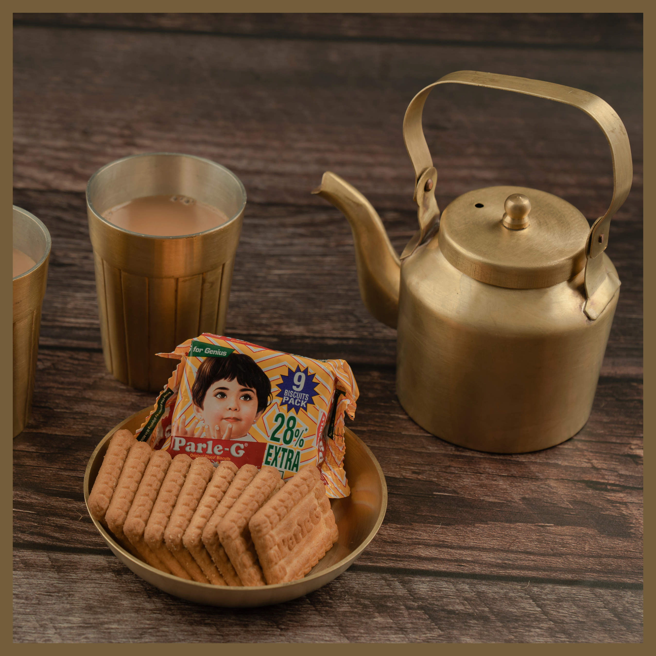 Pital Ketalee with Tea Glasses