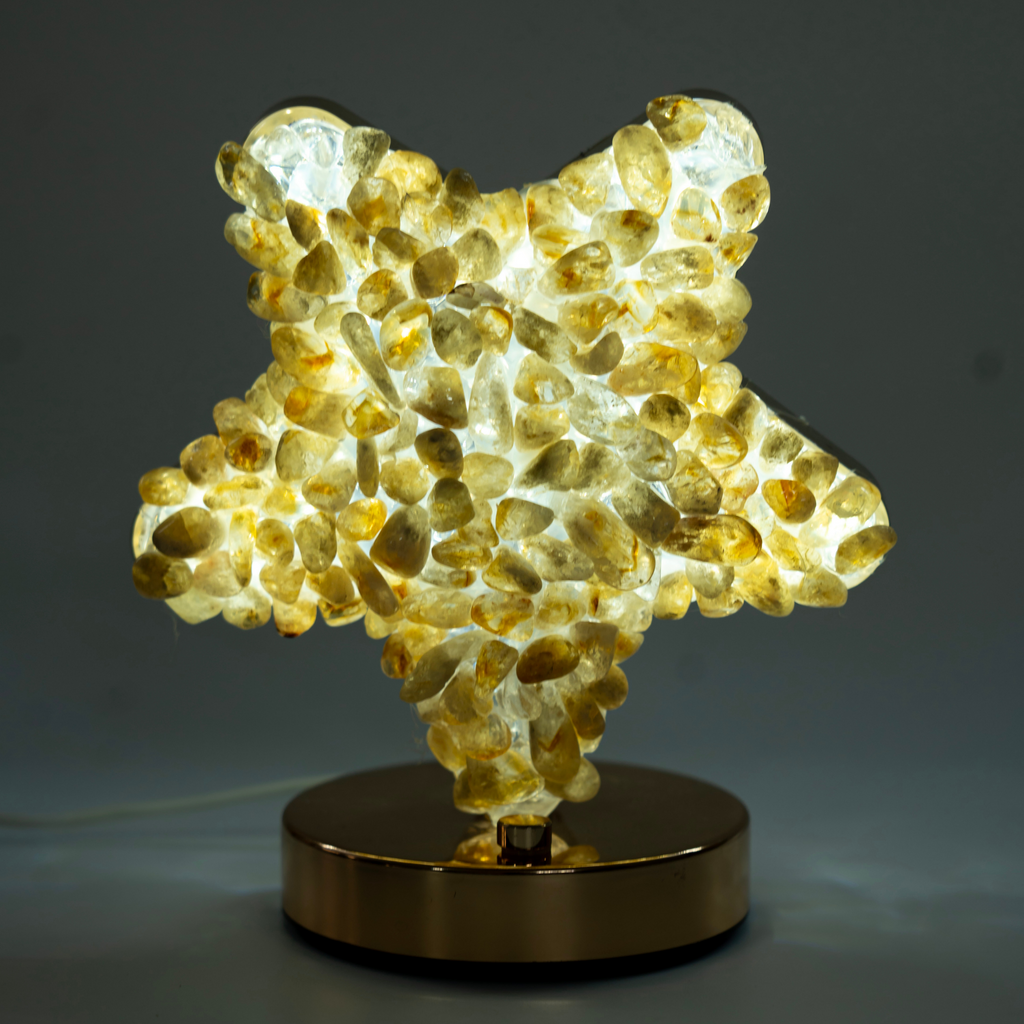 Citrine Tara Lamp